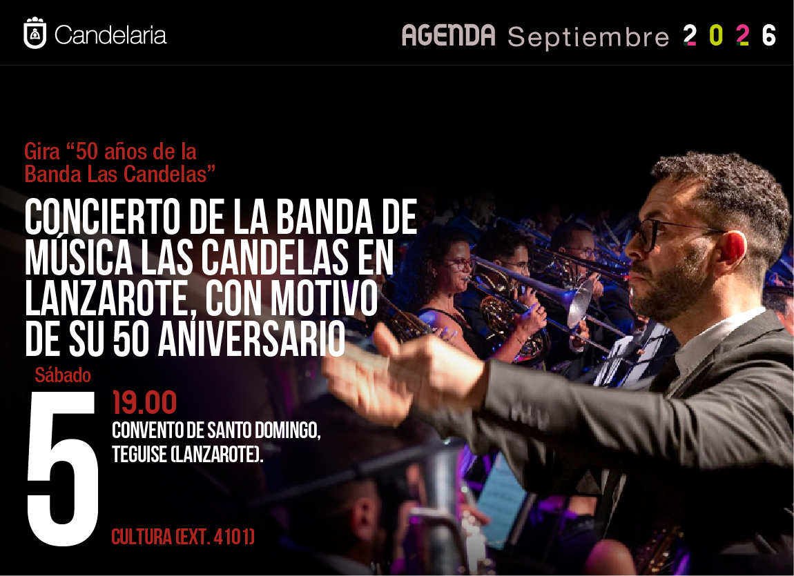 Tenerife Urbano Candelaria. Gira “50 años de la Banda Las Candelas”