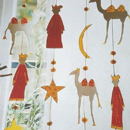 Móvil de Reyes Magos
