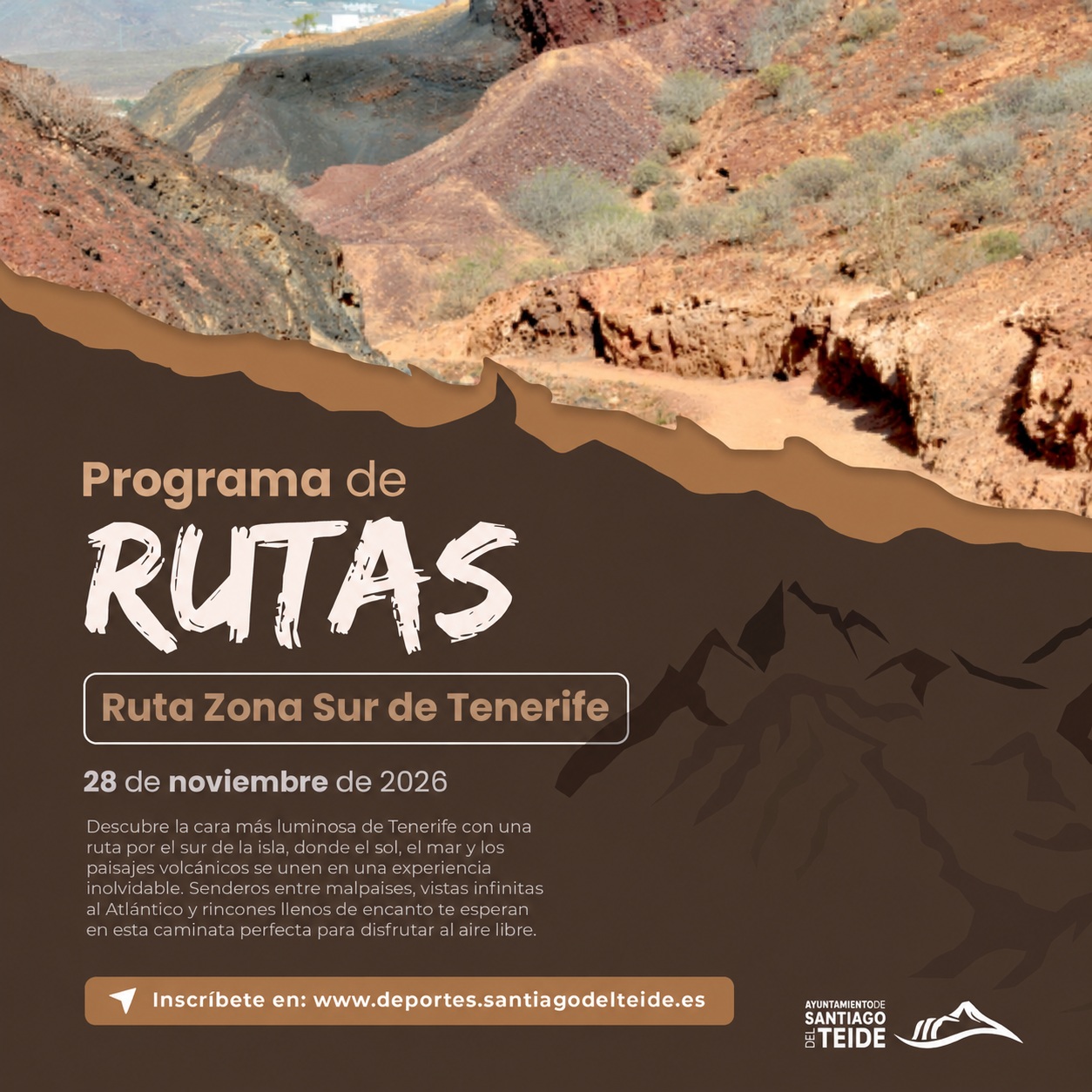 5th Local Hiking Programme: Southern Tenerife Trail — Sports & Adventure in Vilaflor de Chasna, Tenerife