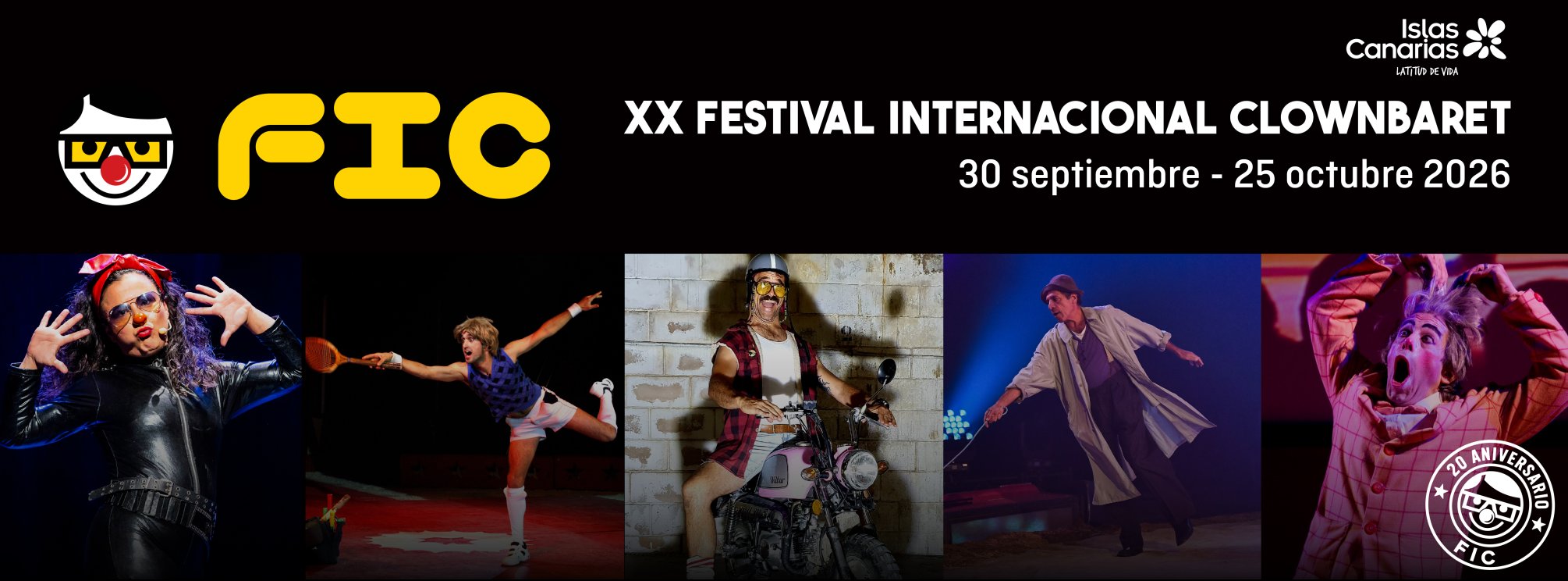 FIC 2026 - Cabaret FIC XX años - Teatro Leal. 20 aniversario FIC