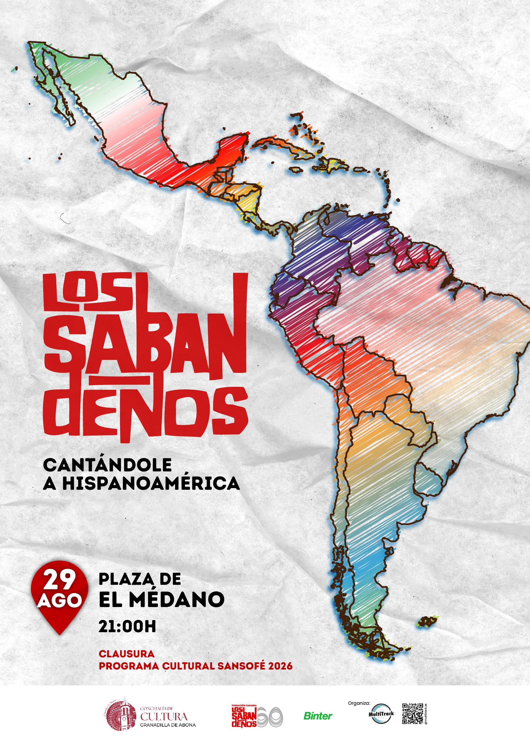 Concierto de Los Sabandeños en ‘Sansofé 2026’. CANTÁNDOLE A HISPANOAMÉRICA