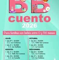 BebéCuento 2026. Para familias con bebés entre 0 y 36 meses