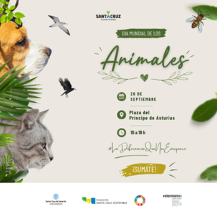 Día de los animales 2026. ¡SÚMATE!
