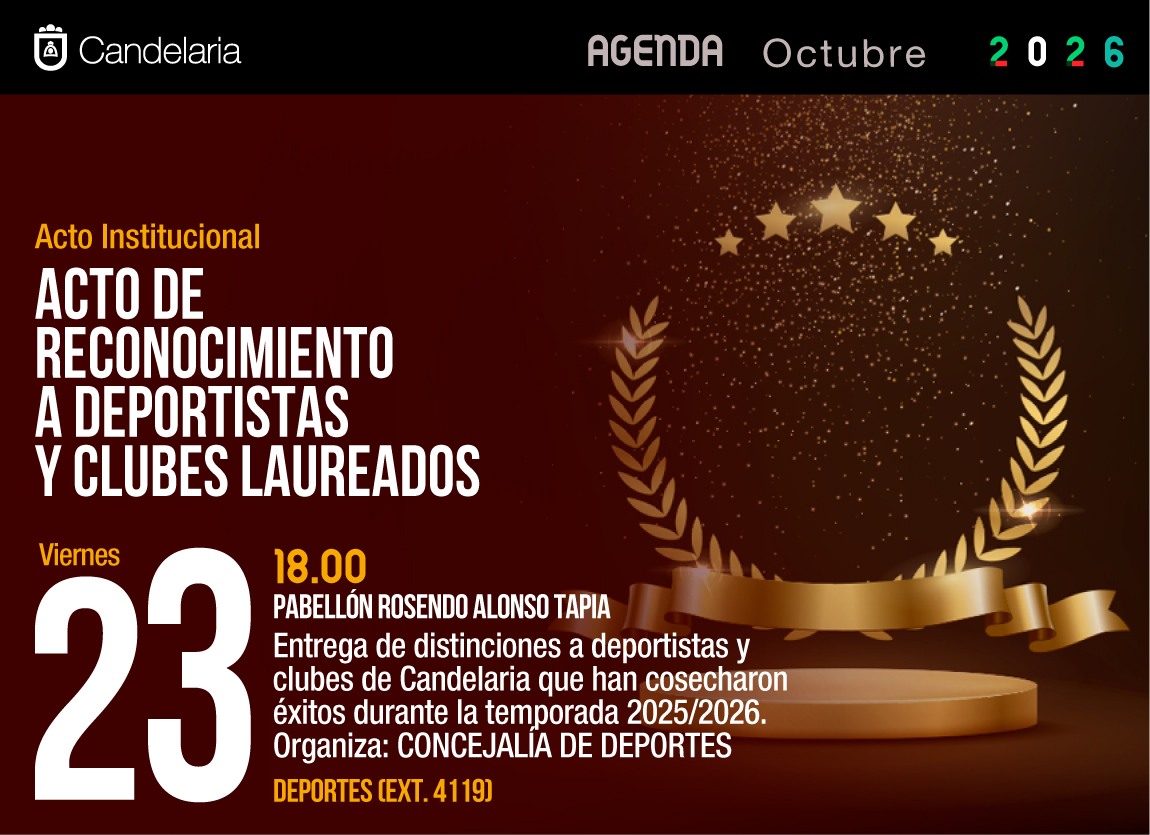 Acto de reconocimiento a deportistas y clubes laureados