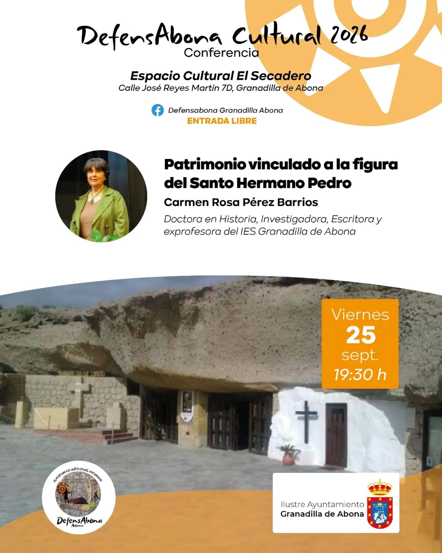 Charla 'Patrimonio vinculado a la figura del Santo Hermano Pedro'