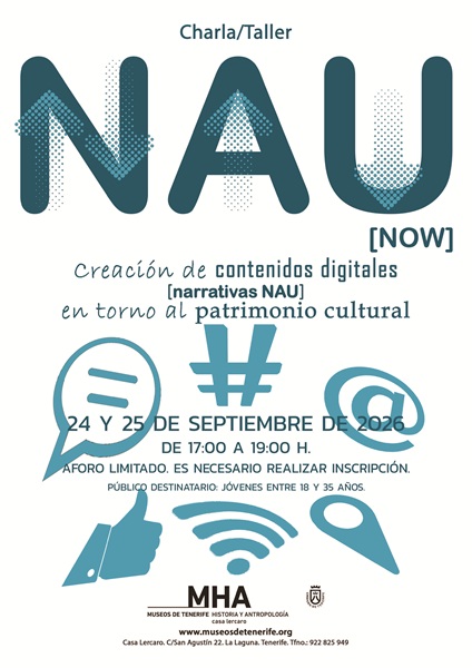 Charla Taller NAU de creación de narrativas digitales en torno al patrimonio cultural