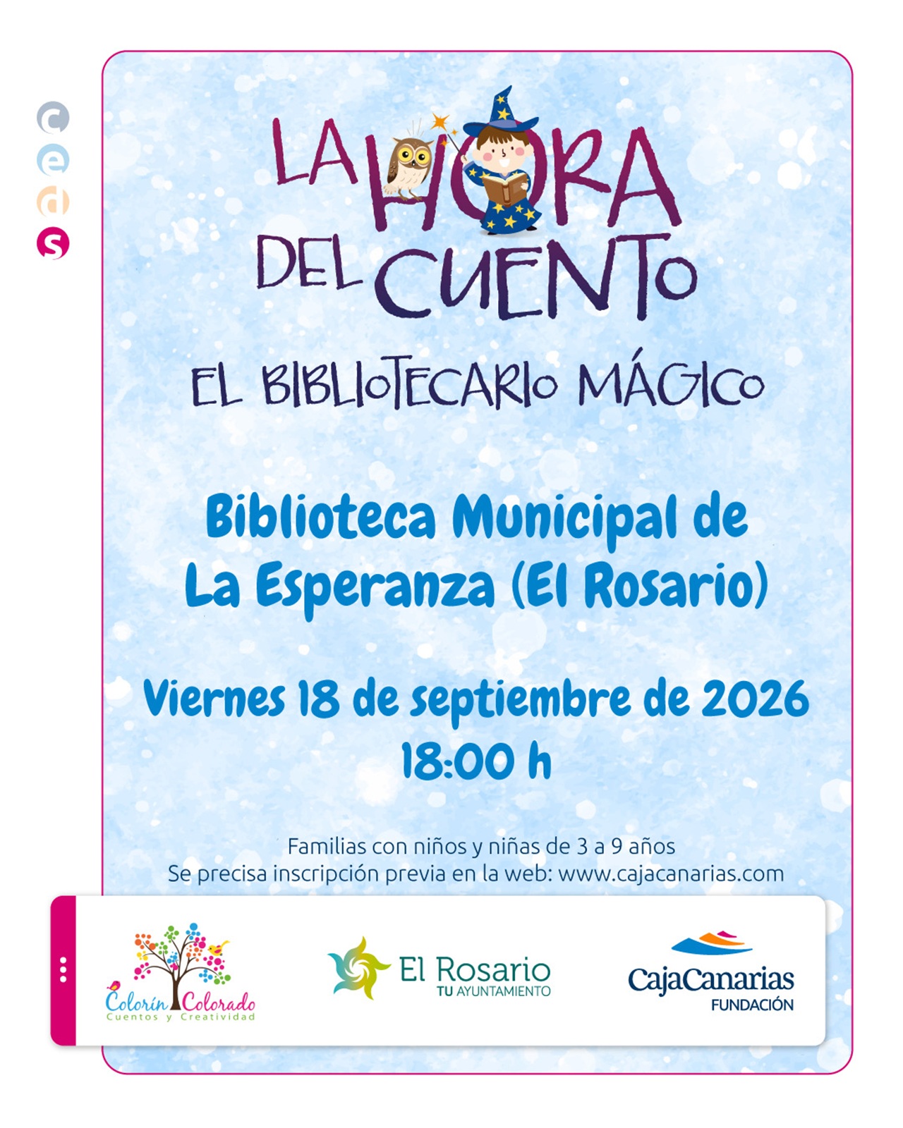 La Hora del Cuento: El bibliotecario mágico