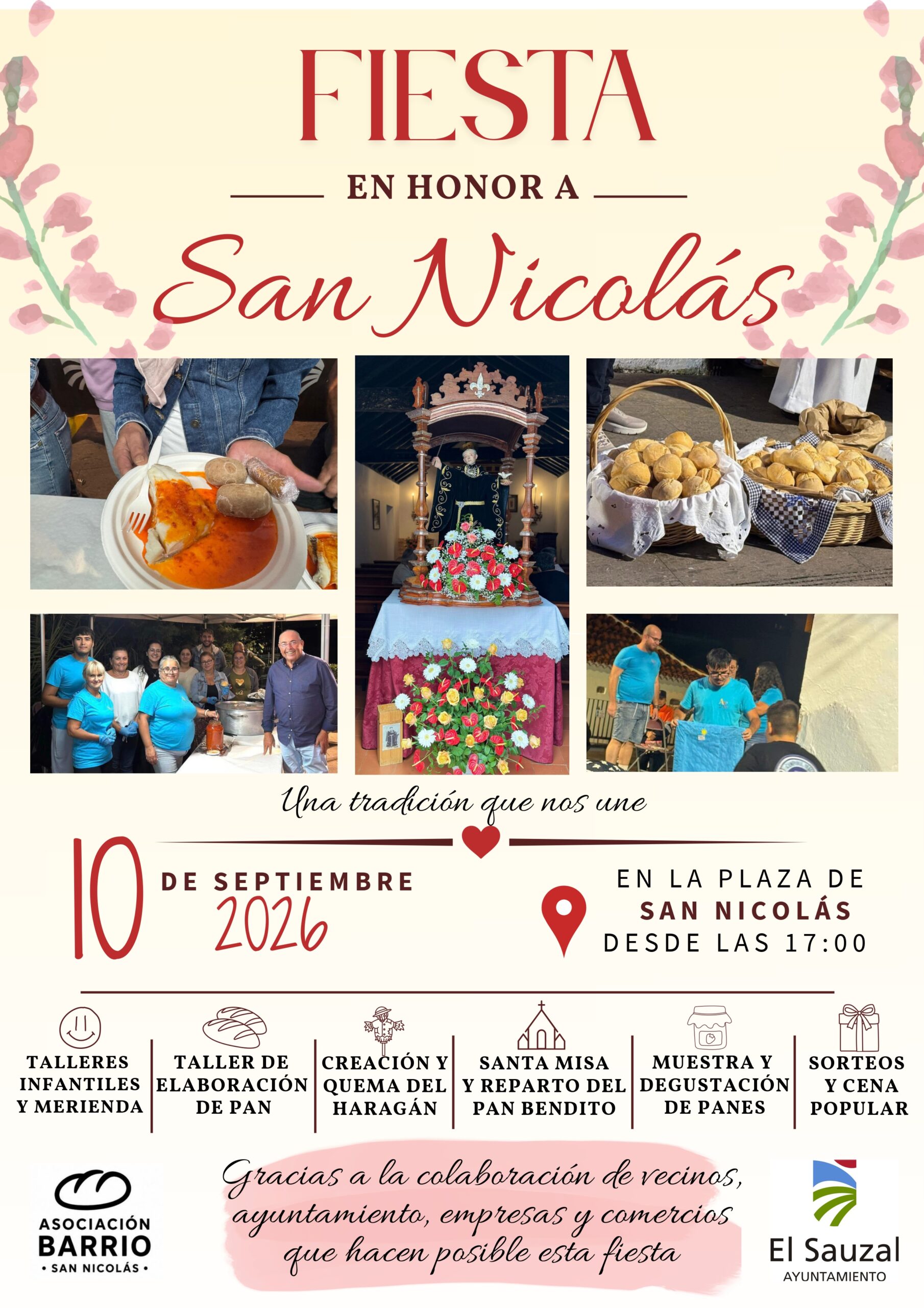 Tradicional celebración de la festividad de San Nicolás 2026