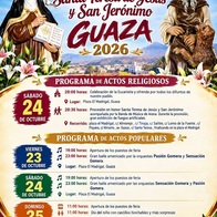 Fiestas en Honor a Santa Teresa de Jesús y San Jerónimo - Guaza 2026
