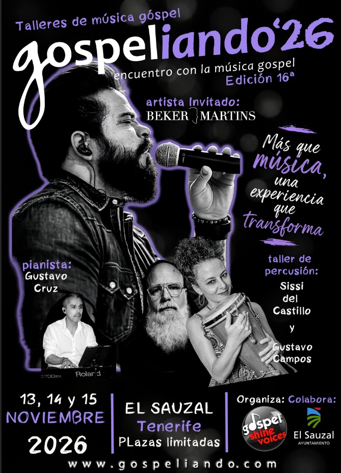 Gospeliando 2026 – XVII Talleres de Música Góspel
