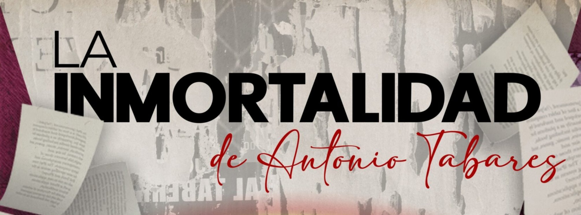 La Inmortalidad - Delirium Teatro - Teatro Leal. de Antonio Tabares