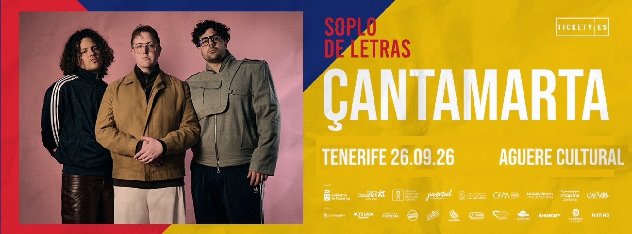 Çantamarta x Tenerife - Soplo de Letras