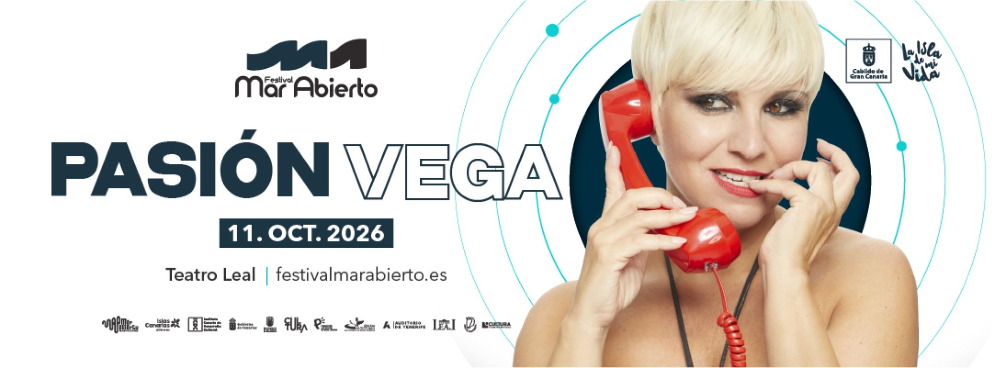 Festival Mar Abierto - Pasión Vega - Teatro Leal de La Laguna