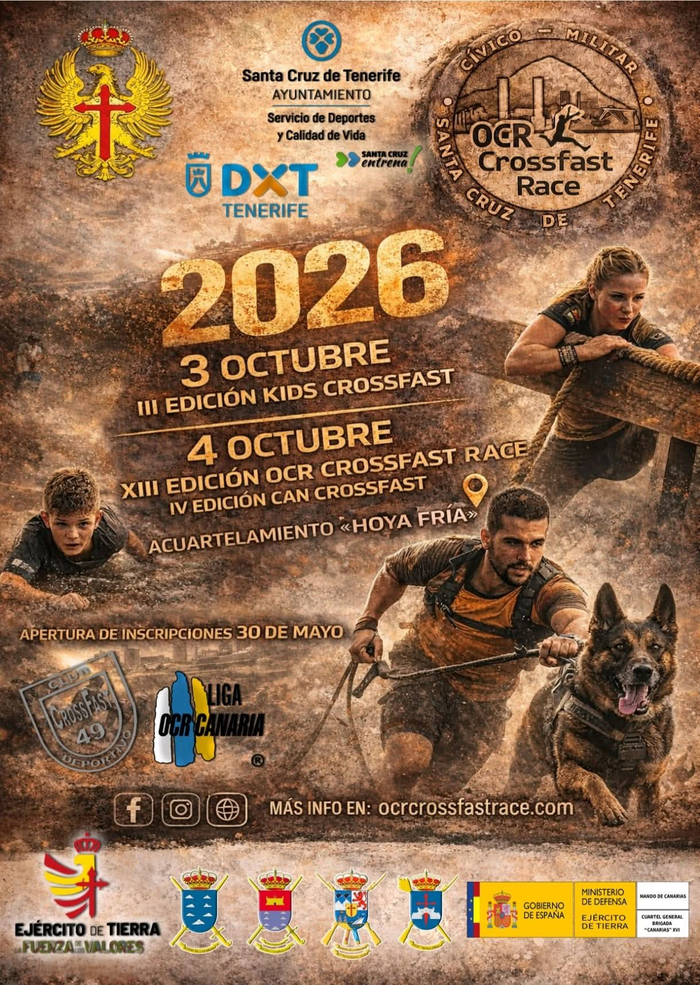OCR CrossFast Race Cívico Militar Santa Cruz de Tenerife 2026