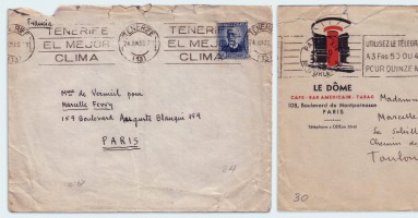Óscar Domínguez. Cartas a Marcelle Ferry