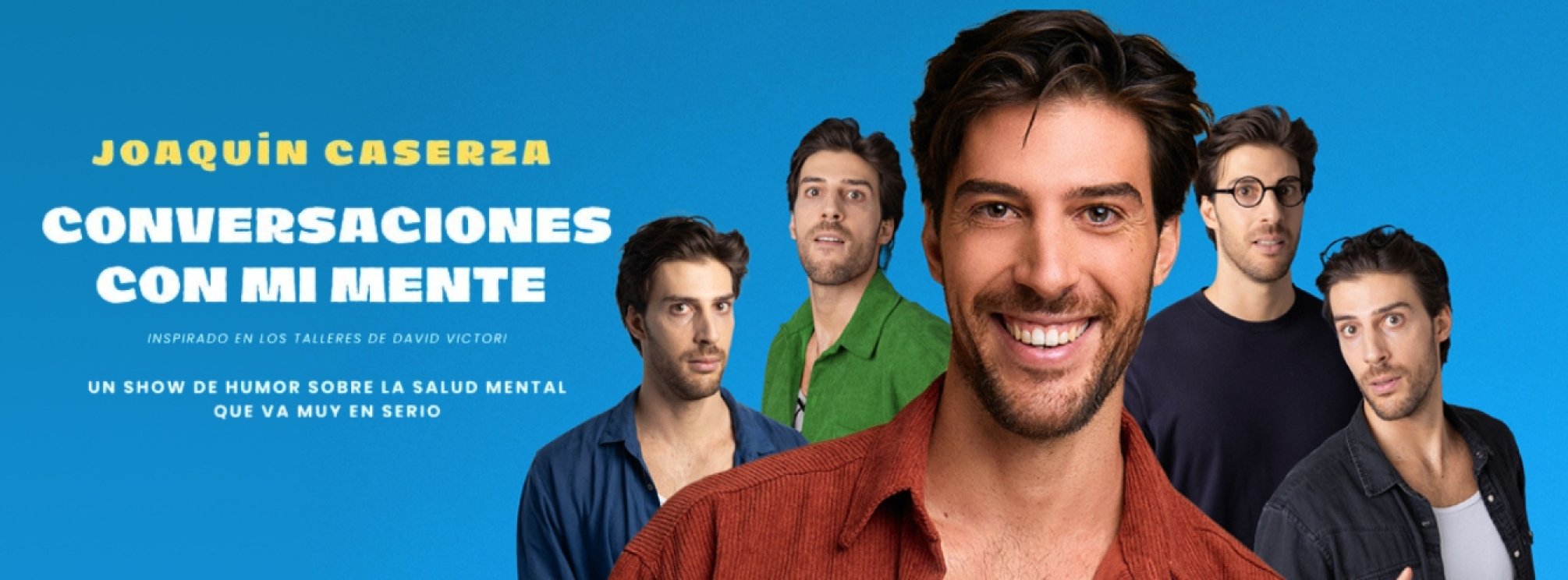 Joaquín Caserza, "Conversaciones con mi mente" - Reíslas 2026 - Teatro Leal de La Laguna