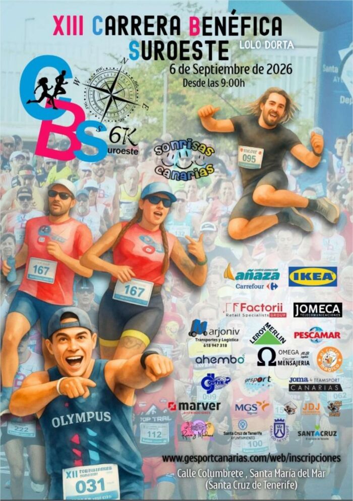 Carrera Benéfica del Suroeste. 6K suroeste