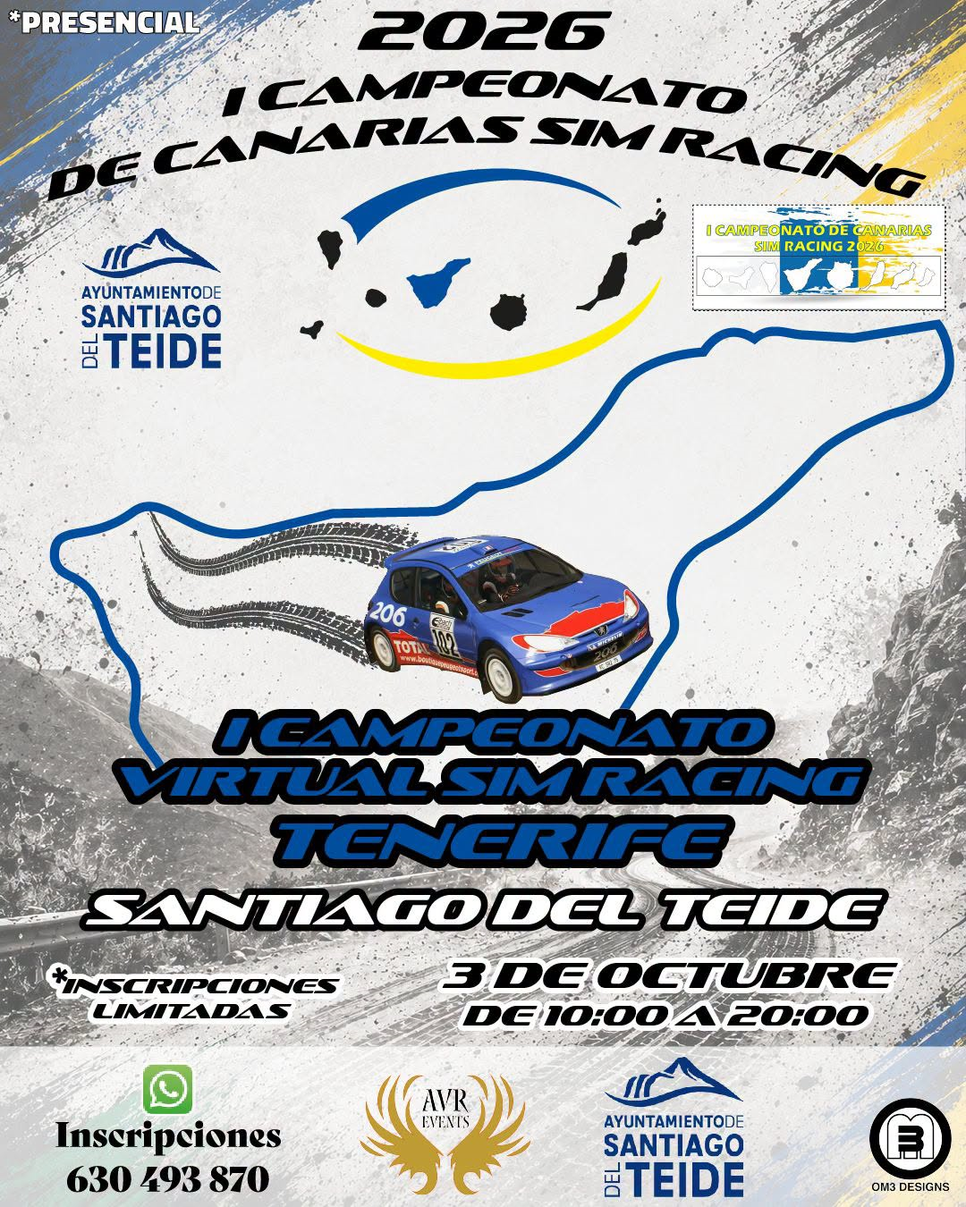 I Campeonato Virtual Sim Racing Santiago del Teide 2026