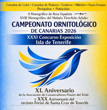 XXXI Concurso Exposición Ornitológico Isla de Tenerife 2026