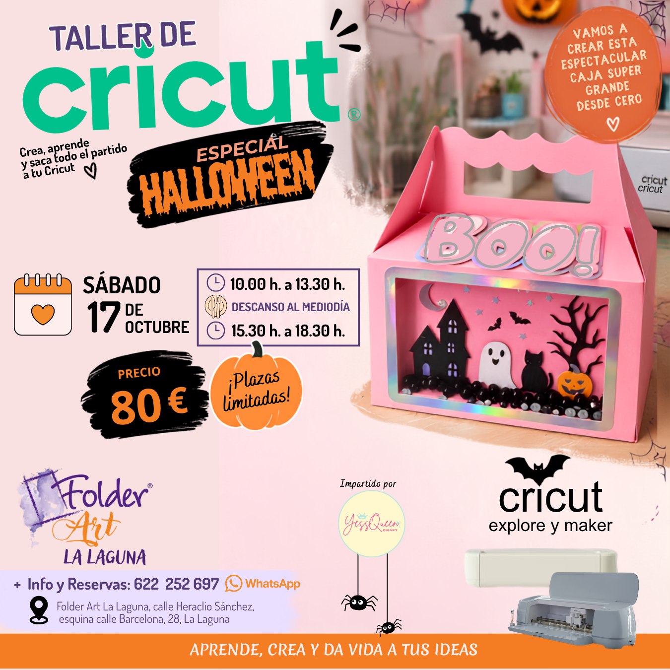 Taller de Cricut Especial Halloween