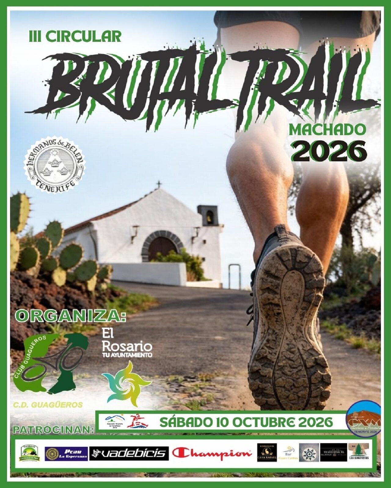III Circular BrutalTrail Machado 2026. III CIRCULAR MACHADO 2026