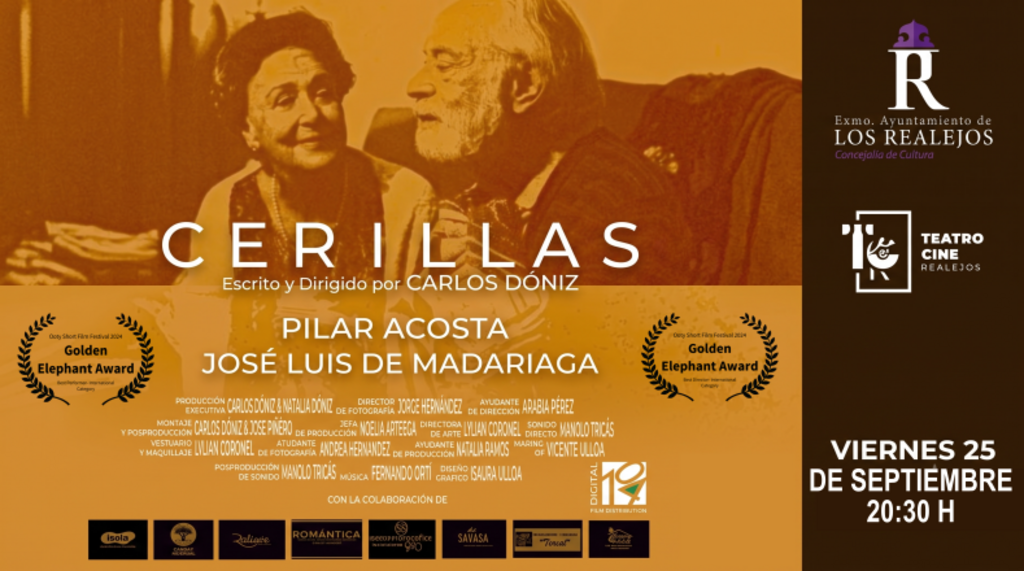 Proyección del cortometraje Cerillas de Carlos Dóniz. Escrito y Dirigido por CARLOS DÓNIZ