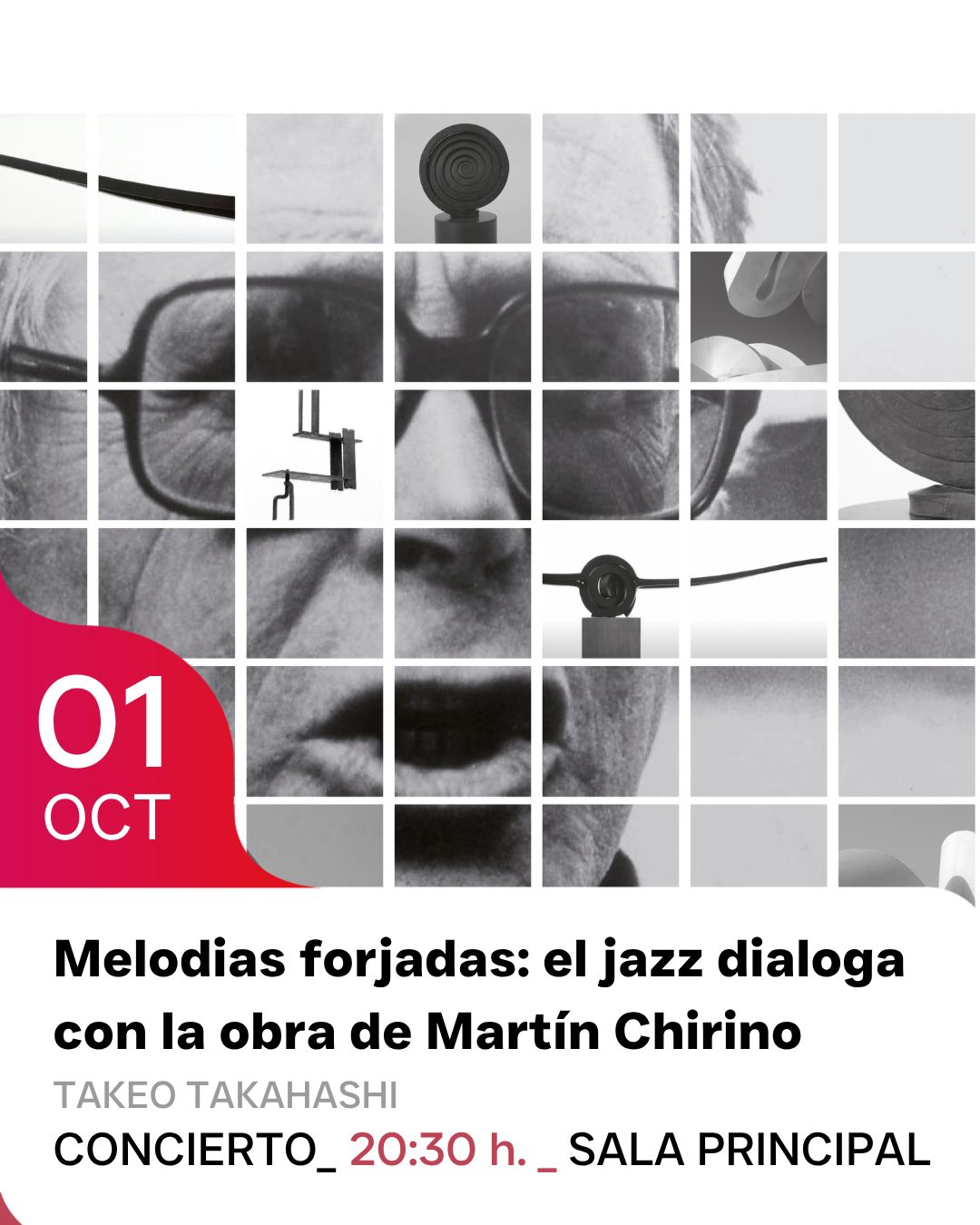 Melodías forjadas: el jazz dialoga con la obra de Martín Chirino