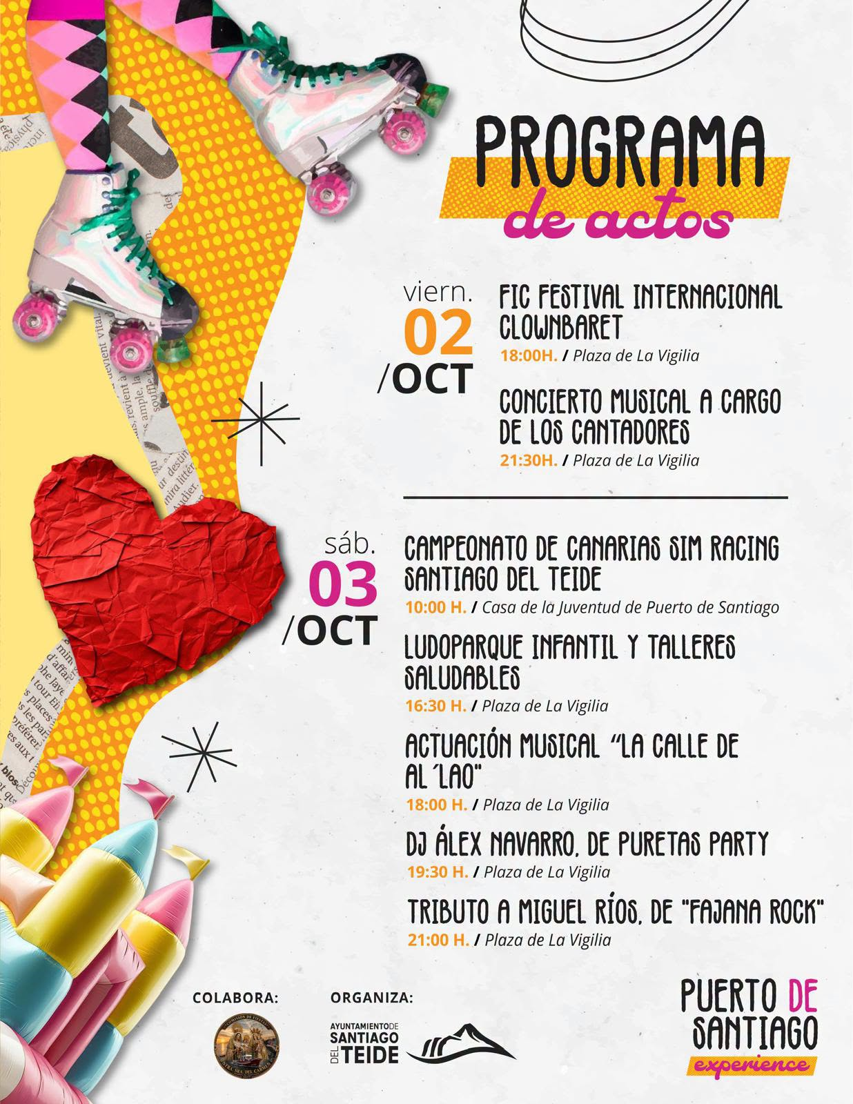 Puerto de Santiago Experience. FIC Festival Internacional Clownbaret