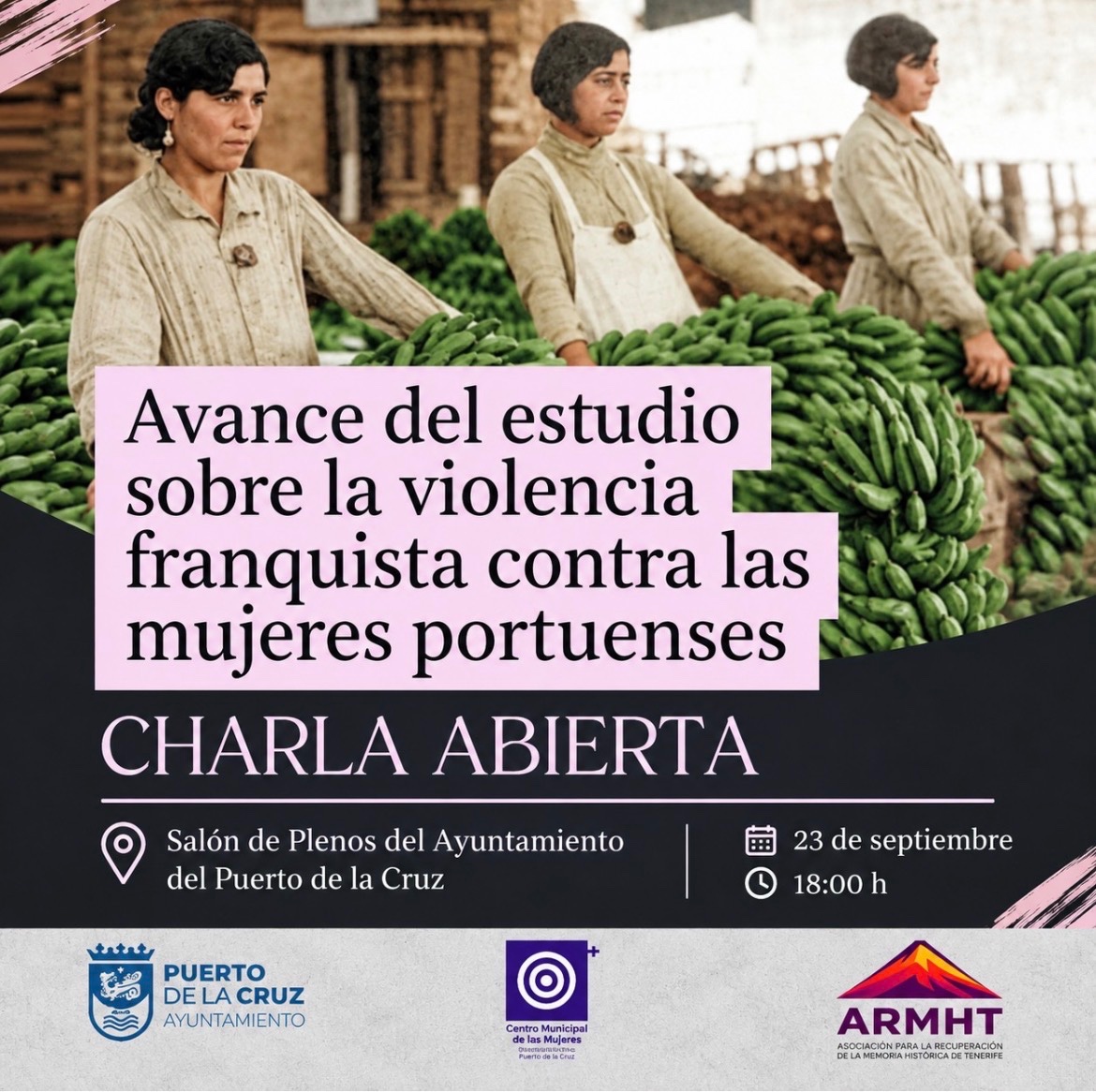 Avance del estudio sobre la violencia franquista contra las mujeres portuenses