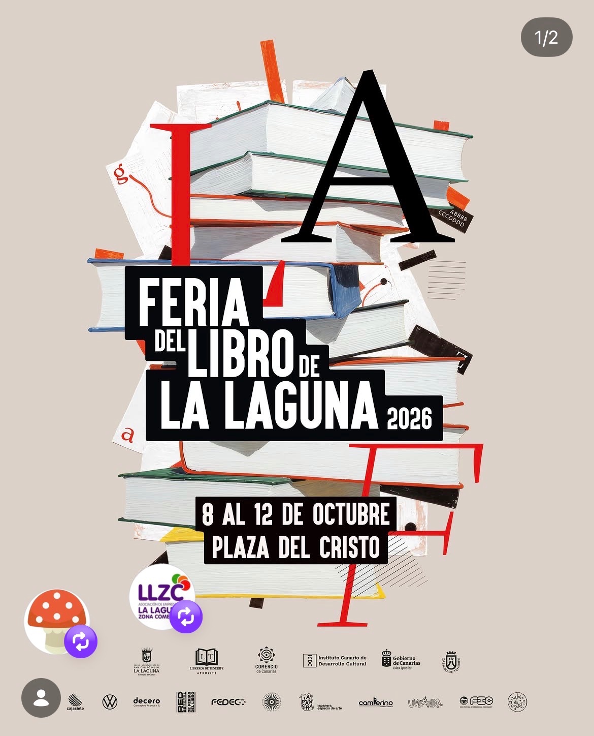 Feria del Libro de La Laguna 2026