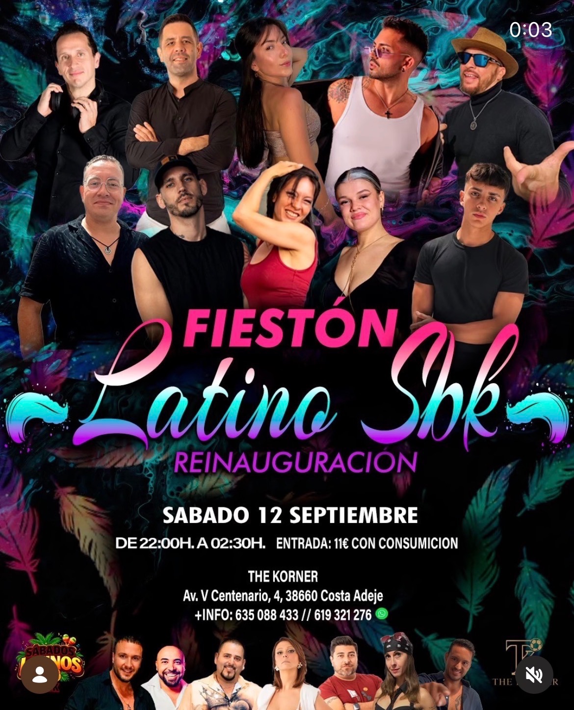 Fiestón Latino SBK – Reinauguración