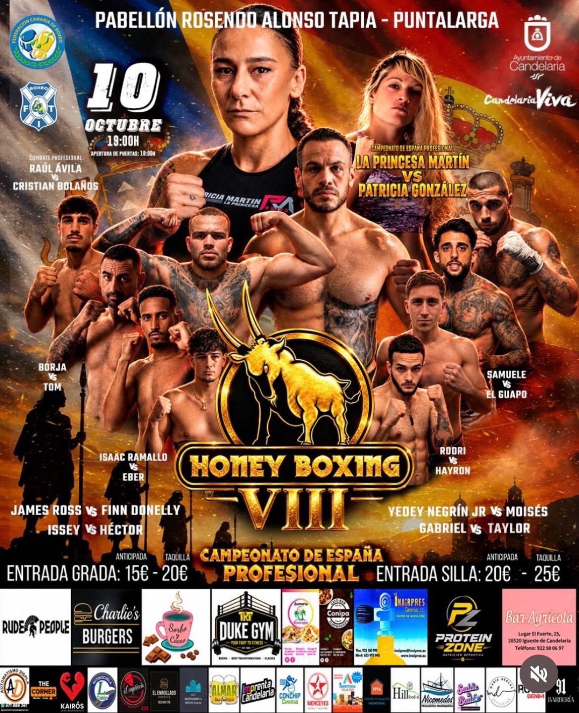 Honey Boxing VIII – Campeonato de España Profesional