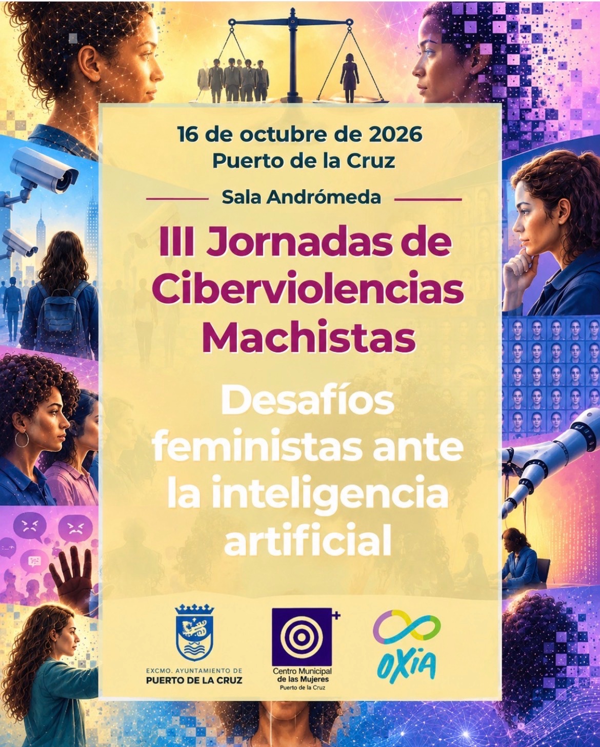 III Jornadas de Ciberviolencias Machistas: Desafíos feministas ante la inteligencia artificial