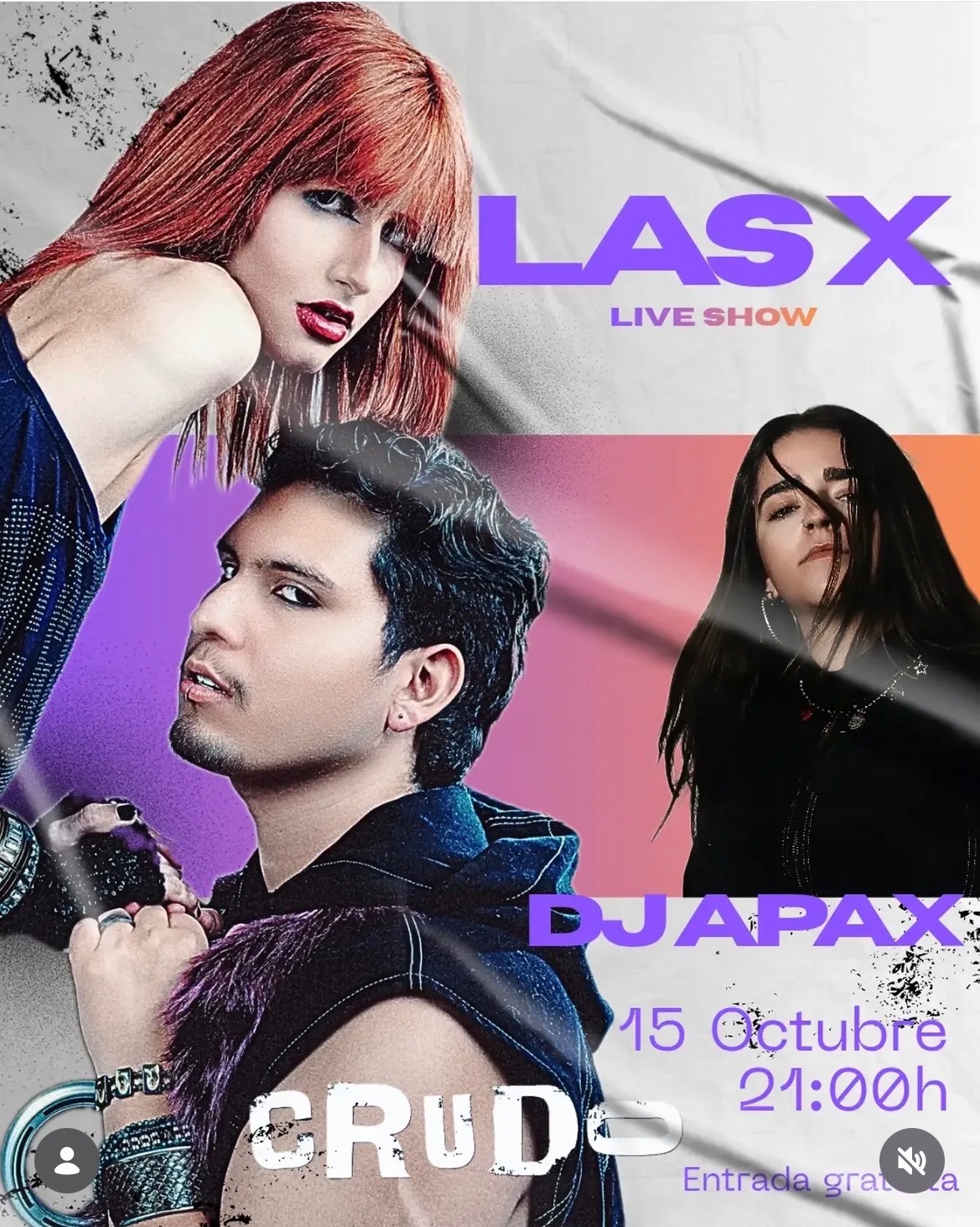 Las X Live Show + DJ Apax