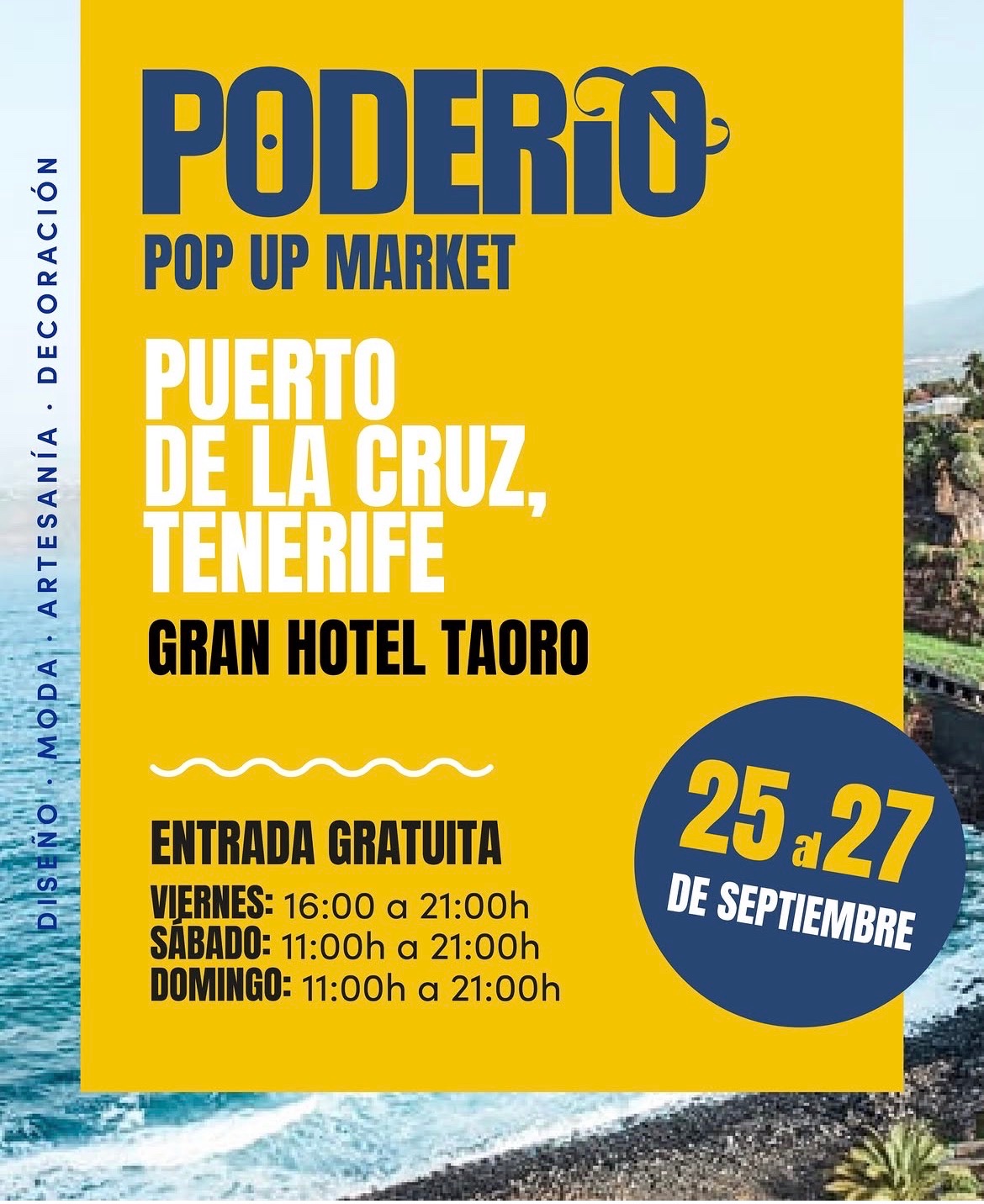 Poderío Pop Up Market Puerto de la Cruz