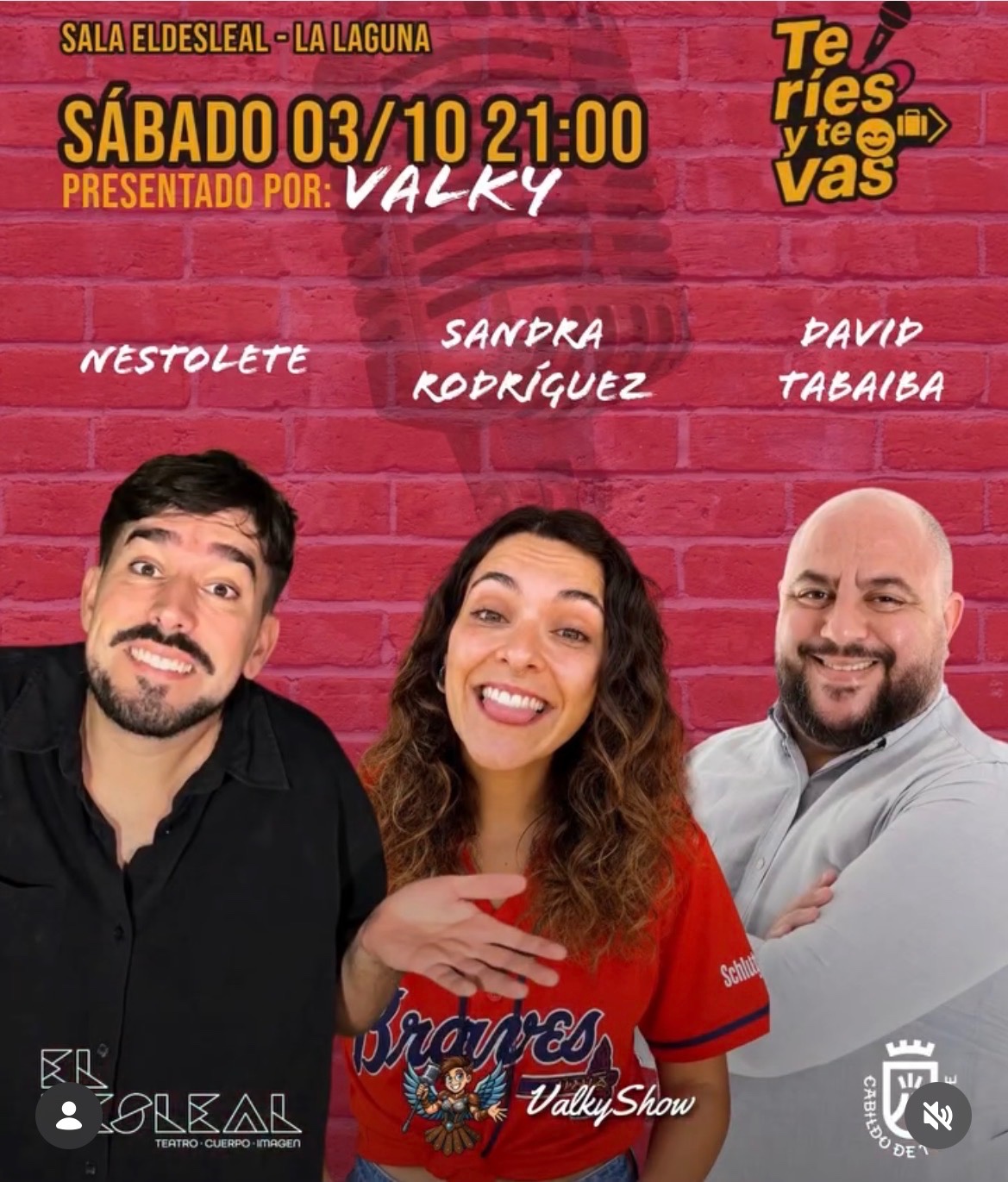 Te ríes y te vas