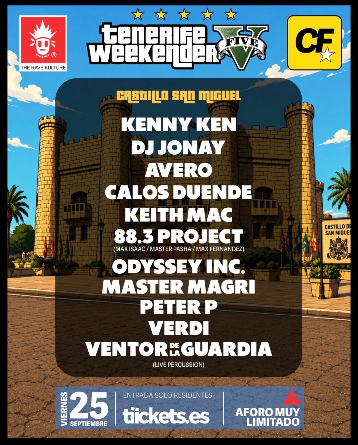 Tenerife Weekender V