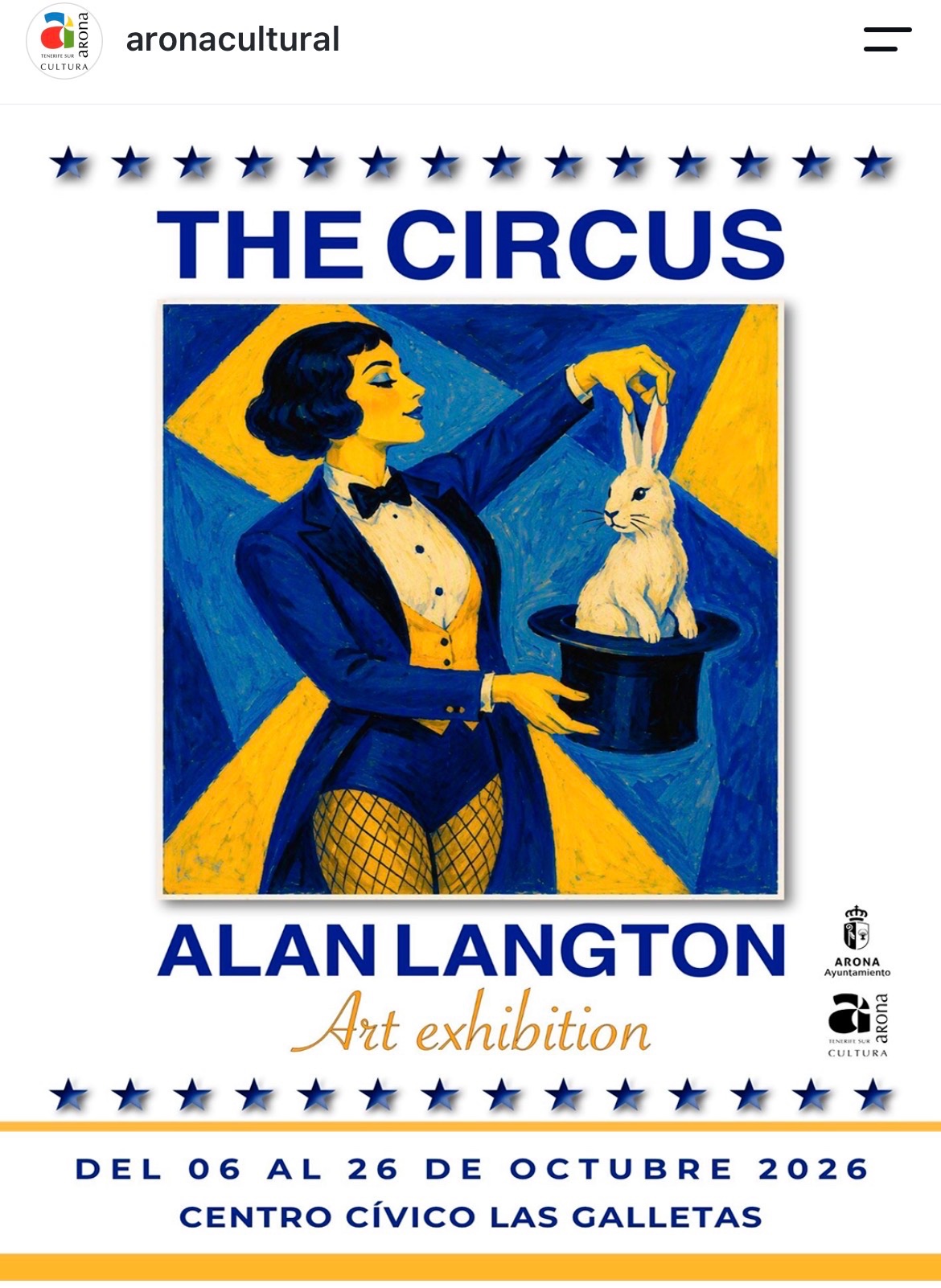 The Circus — Exposición de Alan Langton