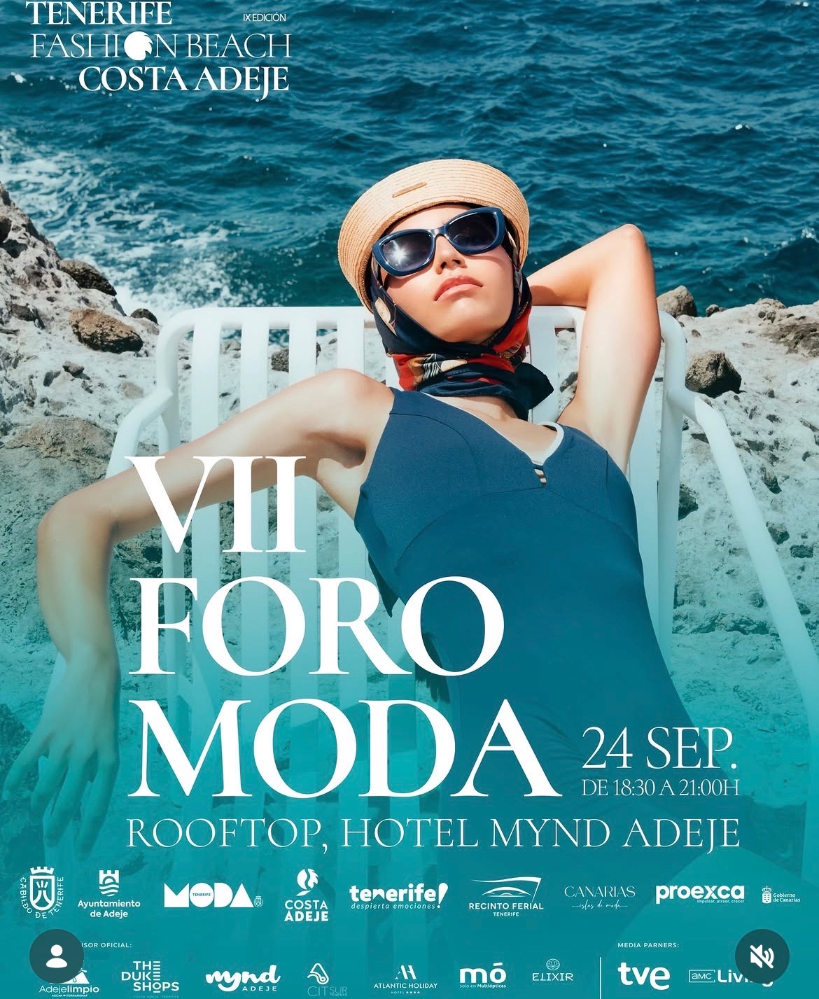 VII Foro de la Moda de Tenerife Fashion Beach Costa Adeje