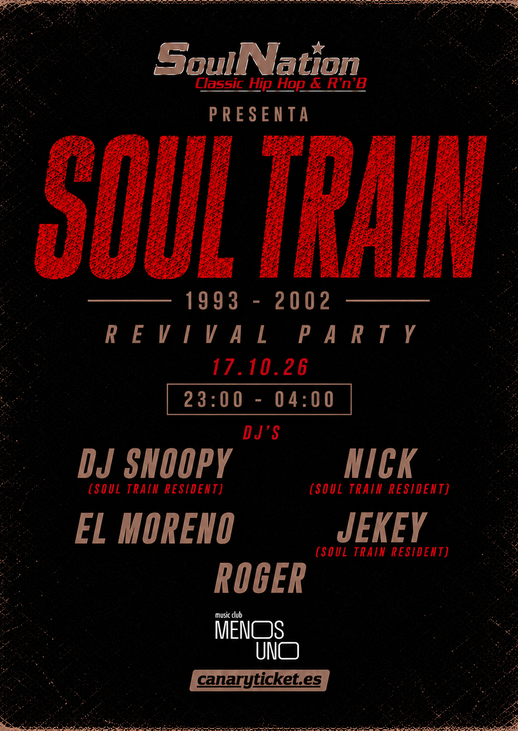 Soul Train 1993-2002 Revival Party
