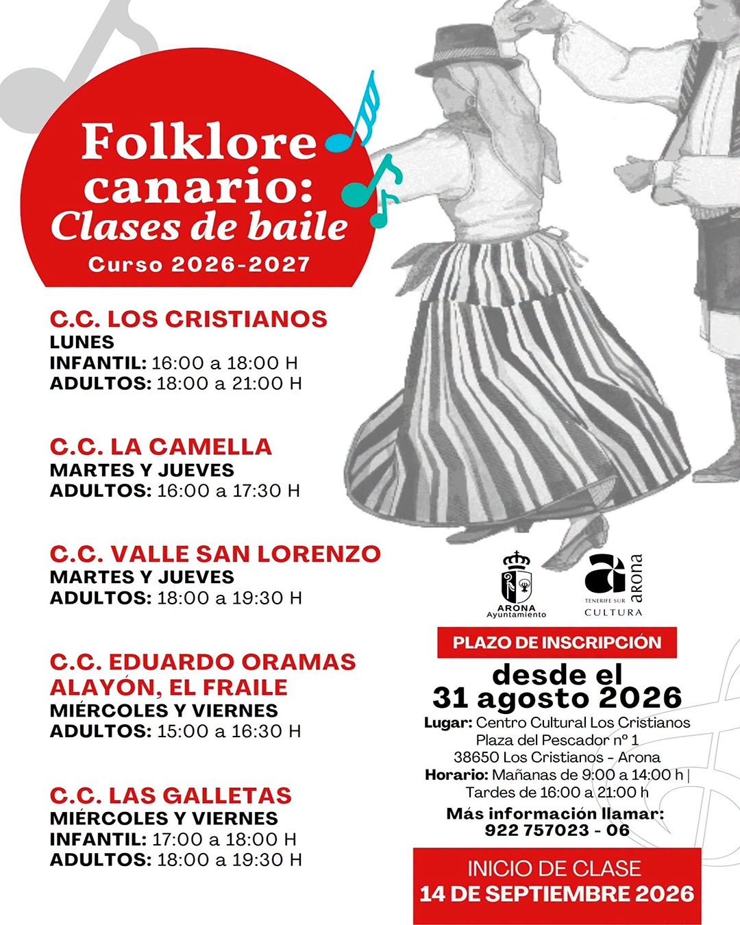 Taller de Baile Folclórico Canario