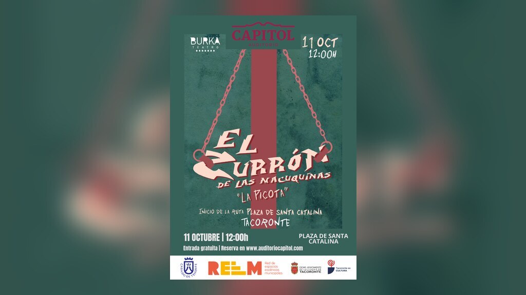 Ruta teatralizada de La picota de la compañía Burka teatro